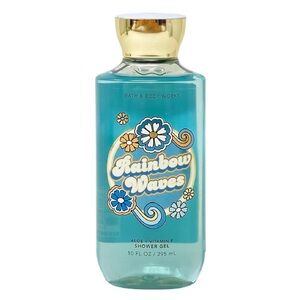 Bath & Body Works Rainbow Waves Shower Gel - Blue and Gold